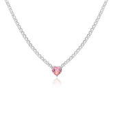 Colar Cravejada Com Zircônia